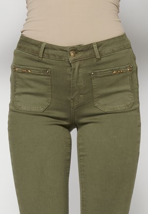 Koroshi BELL - Platėjantys džinsai - khaki