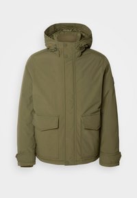 ROCKIE HOODED JACKET - Gewatteerde jas - green