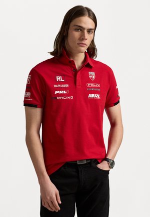 CUSTOM SLIM FIT STRETCH - Piké - red