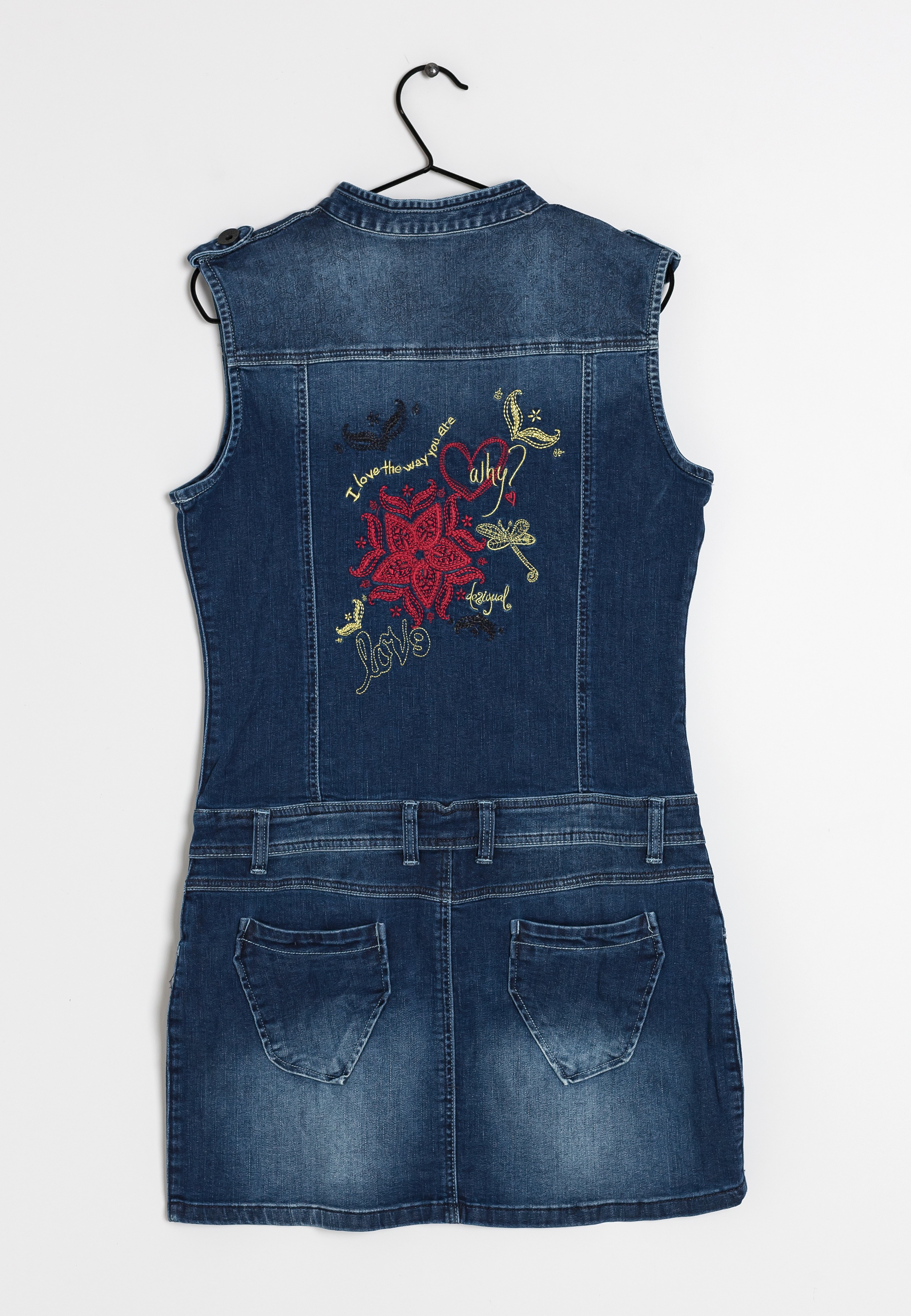 Desigual Vestito di jeans - blue/blu - Zalando.it