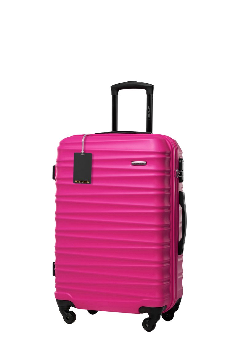 WITTCHEN MEDIUM SUITCASE WITH LUGGAGE TAG - Kufr - pink