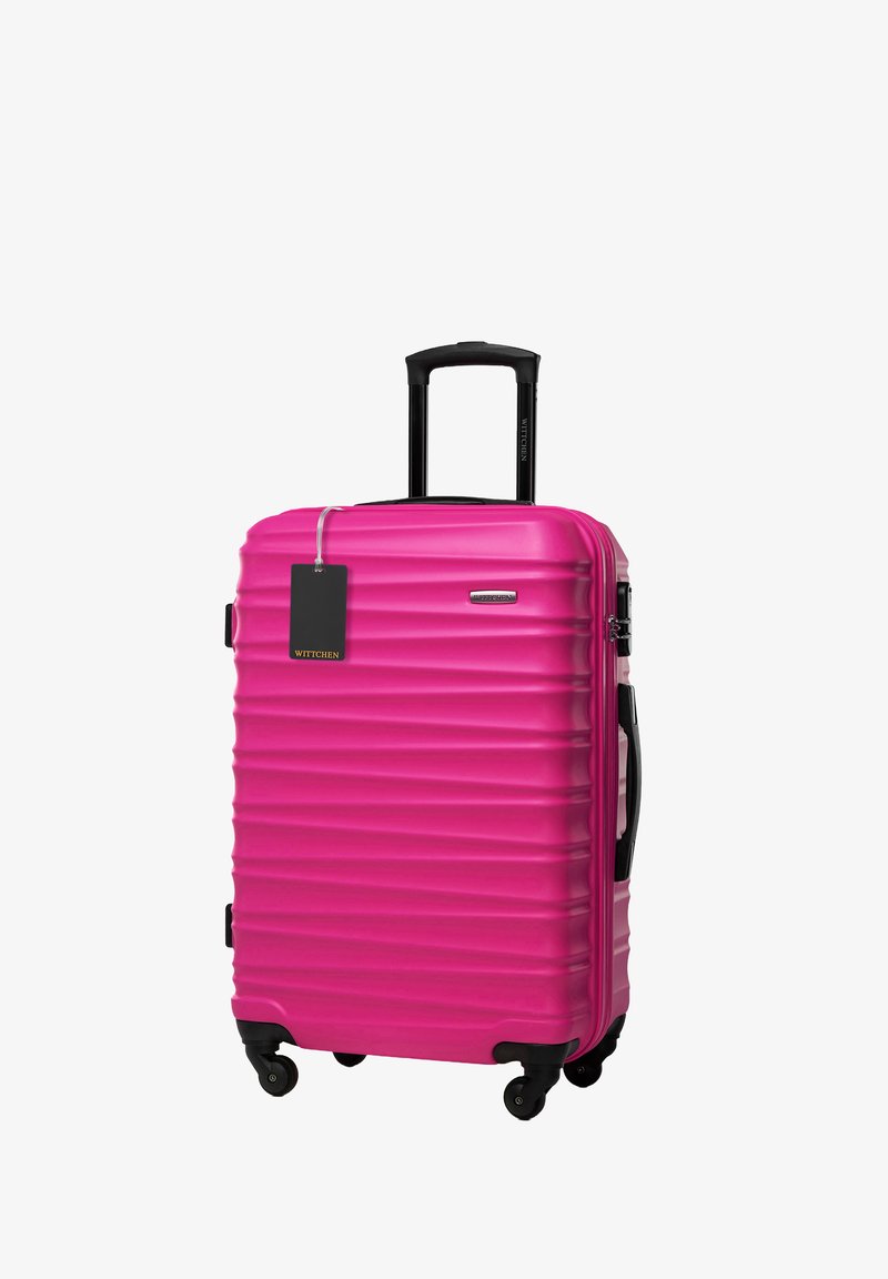WITTCHEN MEDIUM SUITCASE WITH LUGGAGE TAG - Kufr - pink
