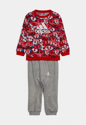 SET UNISEX - Tepláková souprava - glory pink/white/semi turbo/vivid red