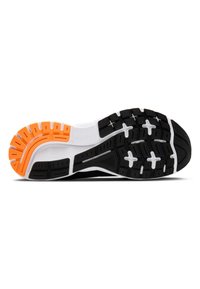 Brooks TRACE 4 - Chaussures de running sur route - peacoat black orange pop