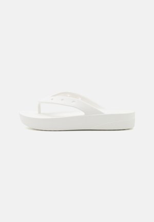 CLASSIC PLATFORM FLIP - Pool shoes - white