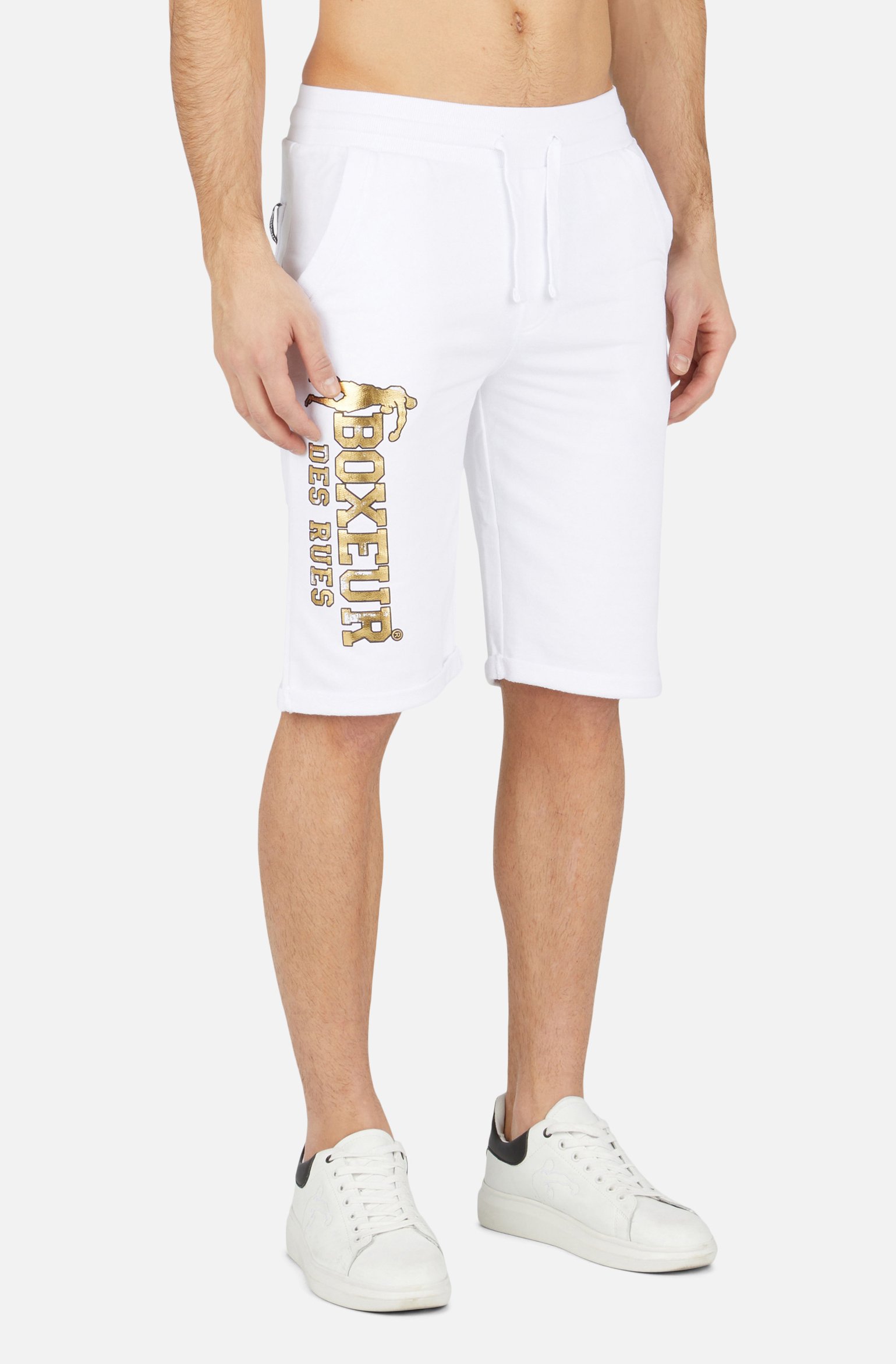 Boxeur Des Rues Pantaloni sportivi - oro bianco/bianco - Zalando.it