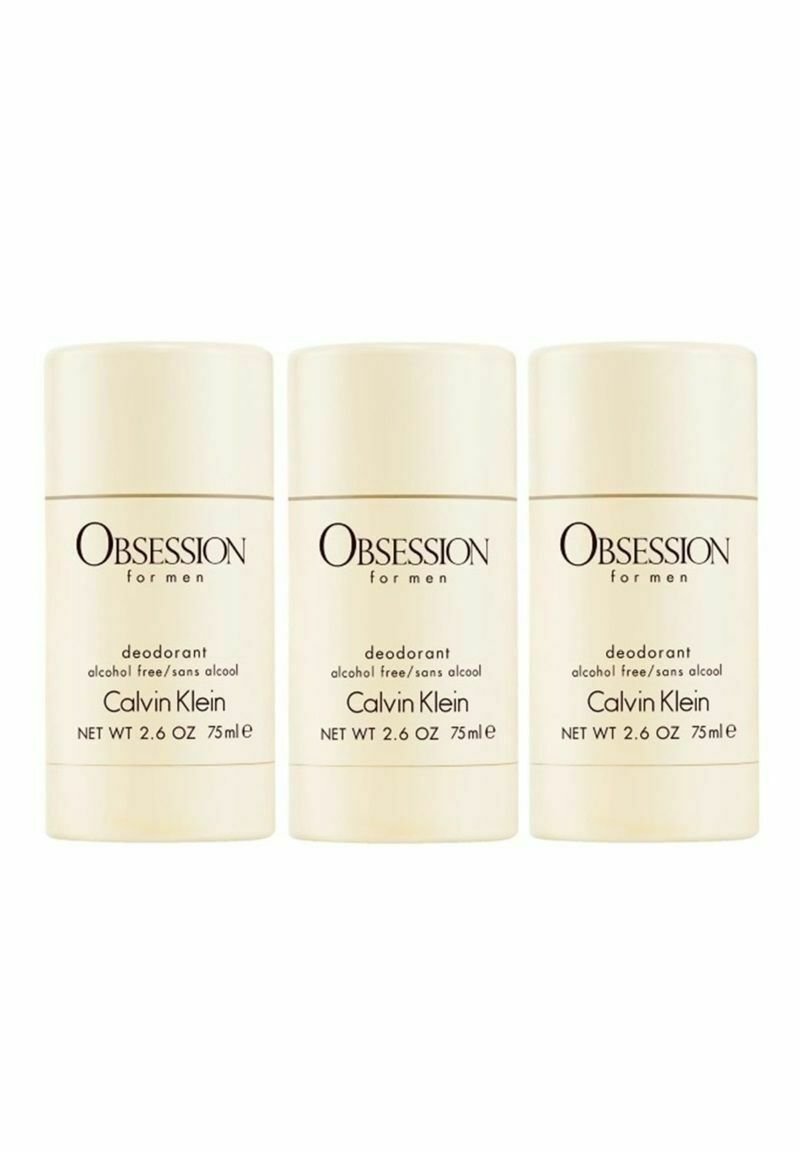 CK Calvin Klein - 3-PACK CALVIN KLEIN OBSESSION FOR MEN DEOSTICK 75ML - Deodorant - white, Förstora