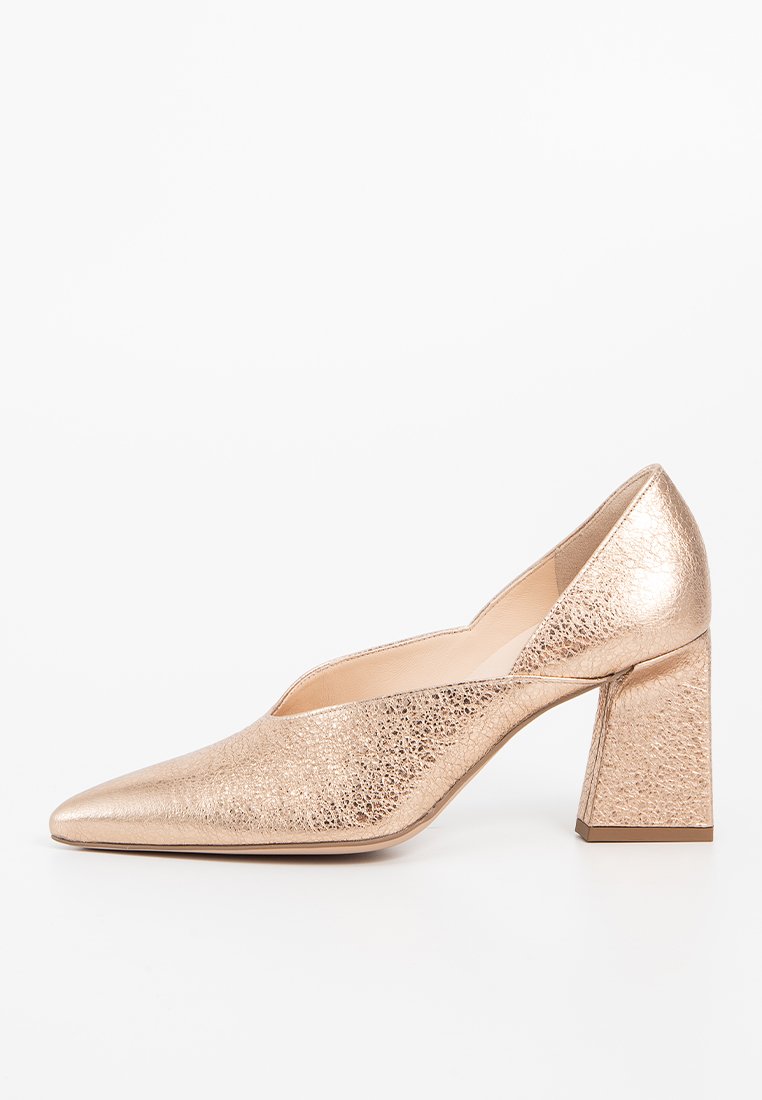 Högl Klassieke pumps goudkleurig Högl Klassieke pumps goudkleurig