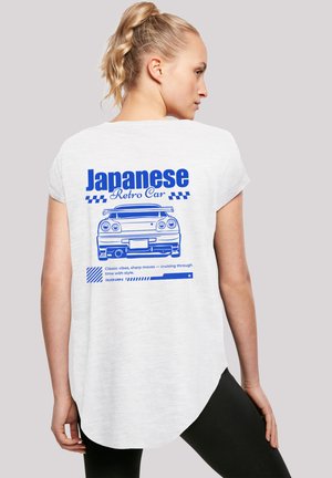 RETRO CAR JAPANESE STREETSTYLE - Print T-shirt - weiß