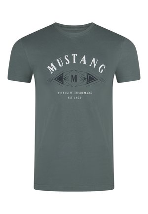 BASIC PRINT - T-shirt print - balsam green