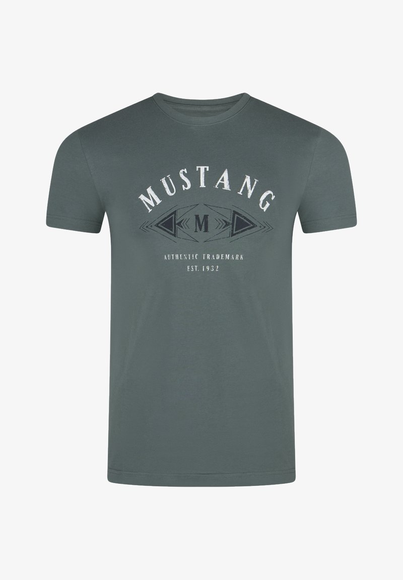 Mustang BASIC PRINT - T-shirt print - balsam green