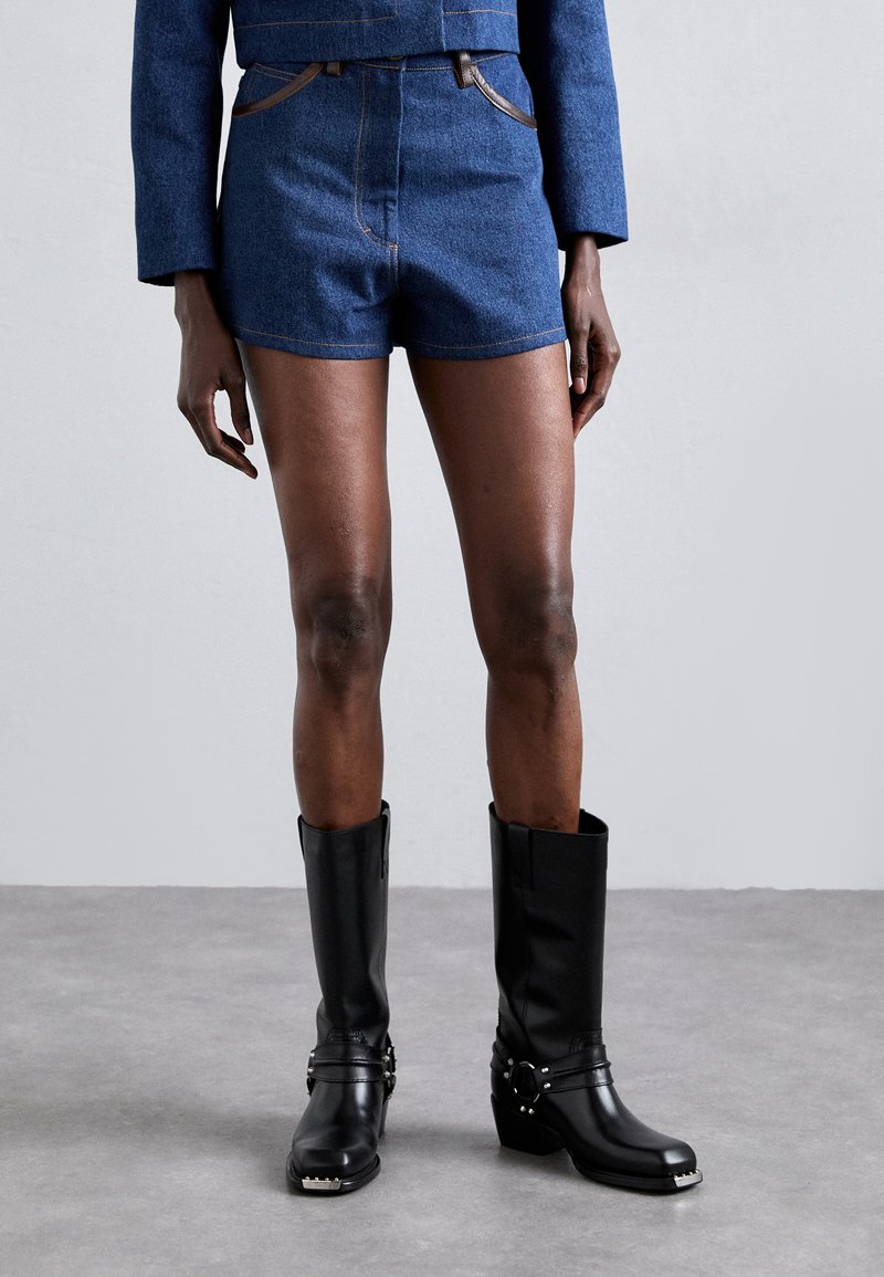 sandro NEVADA - Τζιν σορτς - bleu