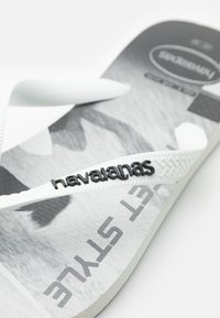 Havaianas HYPE UNISEX - Infradito da bagno - white/black