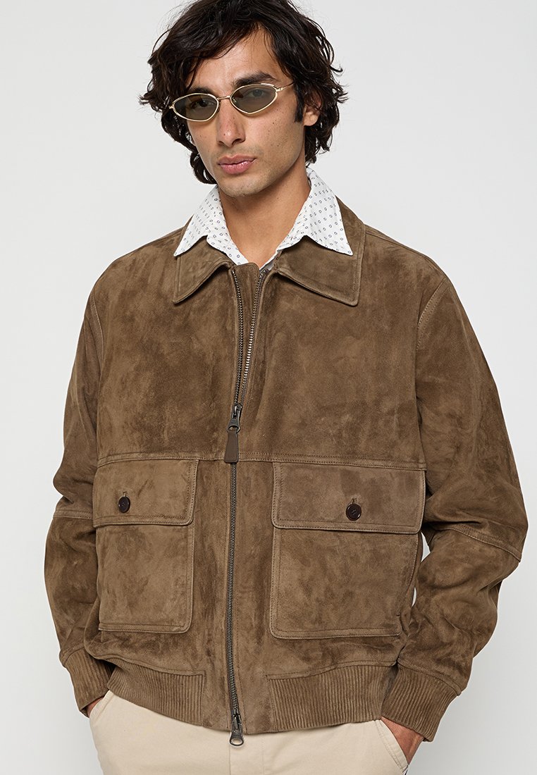 Lederjacke