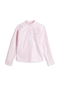 OXFORD RUFFLE NECK - Blouse - classic ithaca stp mid pink