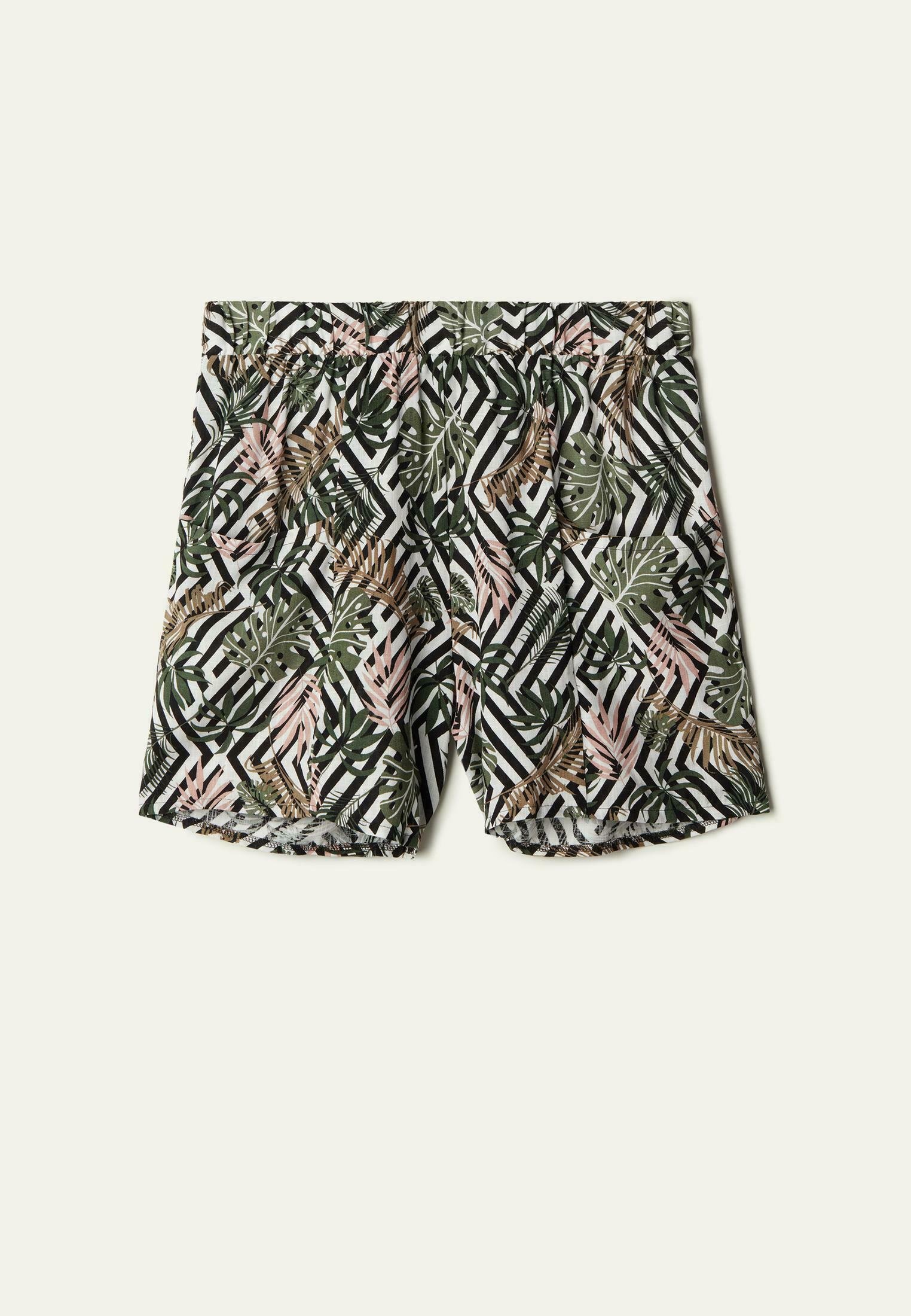 Tezenis MIT TASCHEN - Shorts - st.geometric jungle/multicolore - Zalando