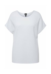 Ulla Popken SHORT SLEEVE - Jednoduché tričko - snow white