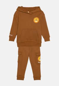 Friboo - SWEATSHIRT + JOGGERS - UNISEX SET  - Mikina - brown Miniatúrny obrázok 1