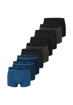 9 PACK - Boksershorts - schwarz/blau