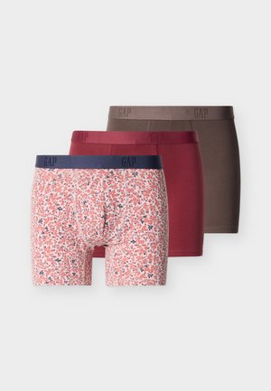 3 PACK - Μποξεράκια - red clay/multi-coloured