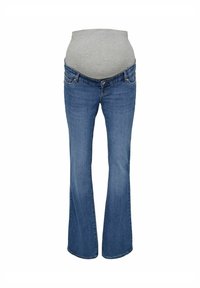 OLMANN MITTLERE TAILLE - Flared jeans - medium blue denim