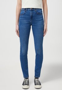 Wrangler - HIGH RISE - Jeans Skinny Fit - camellia Thumbnail Image 1