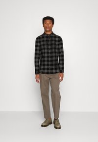 Jack & Jones FALL CHECK  LS - Camisa - black