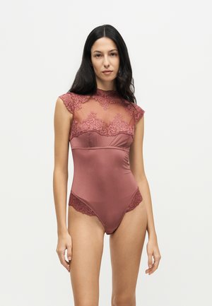 Hunkemöller, ROSIE HIGH NECK BODY - Body - pink