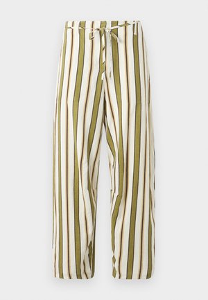 Topshop, TIE WAIST TROUSERS  - Παντελόνι - medium green