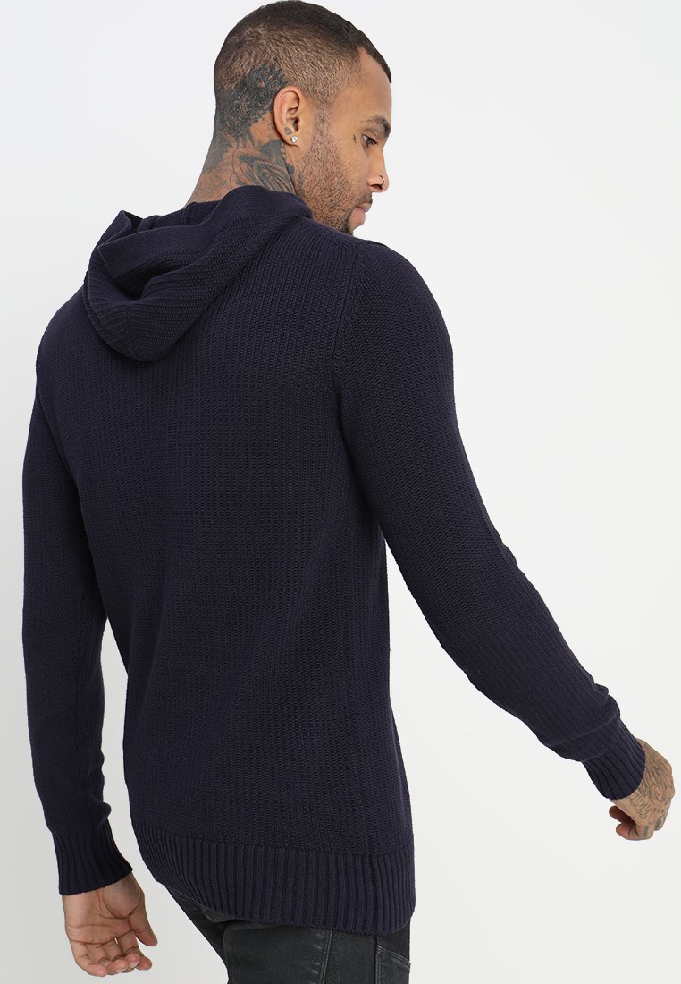 omohundro hooded zip knit