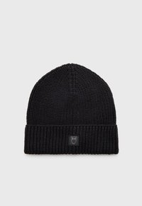 KnowledgeCotton Apparel HAT UNISEX - Beanie - black jet