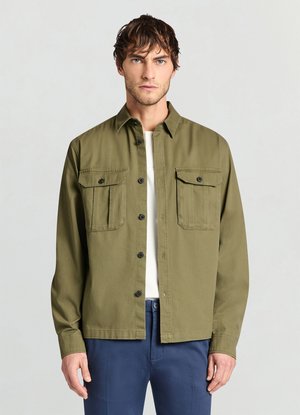 TINTA UNITA - Hemd - verde militare