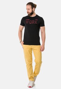 Cipo & Baxx T-shirt print - black