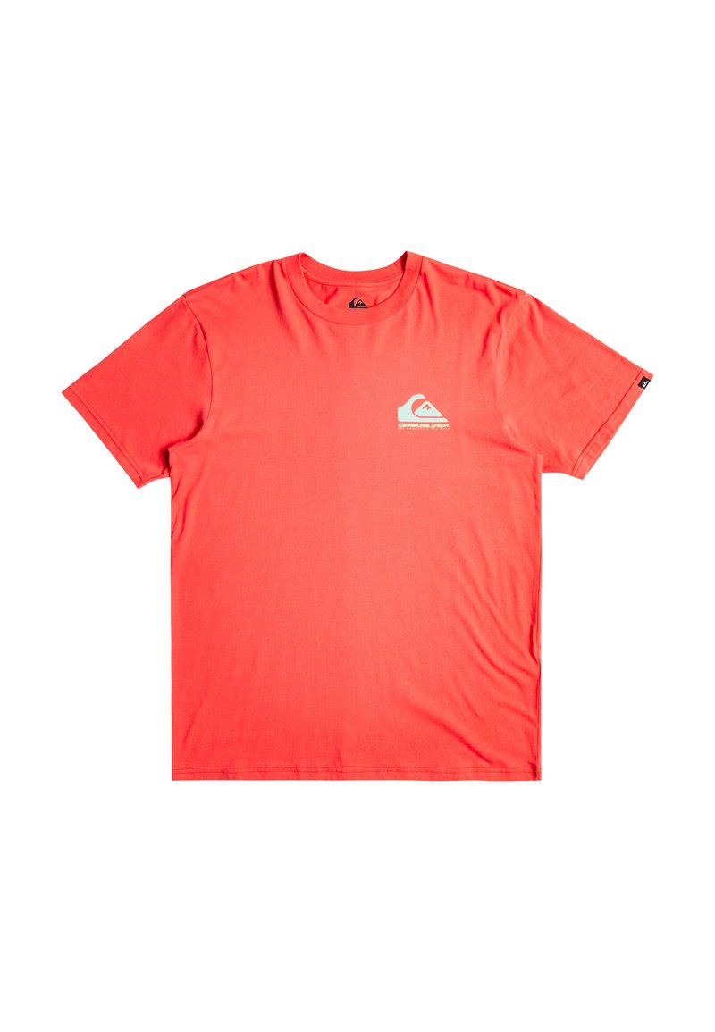 Quiksilver T-shirt print donkerroze