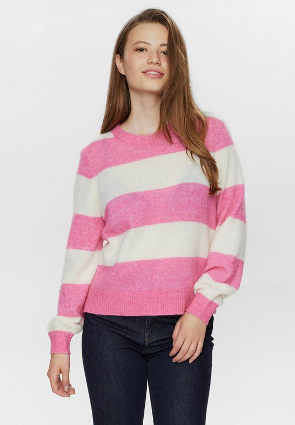 NURIETTE BIG STRIPE - Strickpullover