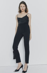 IKKS CROPPED SLIM  - Chino - black
