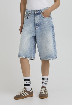 SAGA MW  - Jeans Shorts - s medium blue indiigo