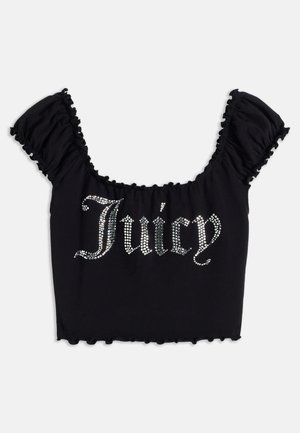 Juicy Couture Tričko s potlačou - black