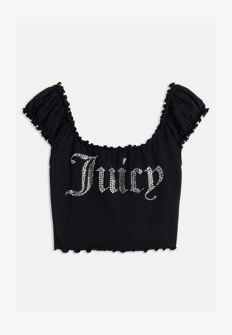 Juicy Couture Μπλουζάκι με στάμπα - black