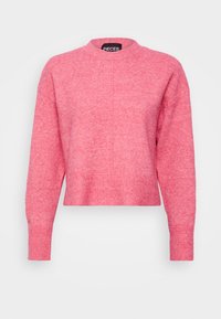 PCMALOU ONECK CUTLINE  - Strikkegenser - pink lemonade melange