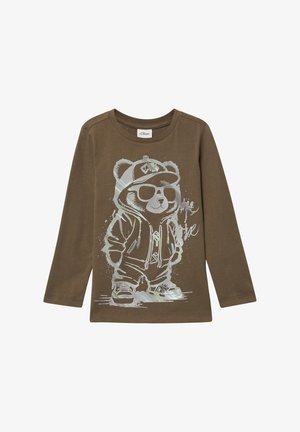 Ilgarankovis viršutinės dalies drabužis - braun