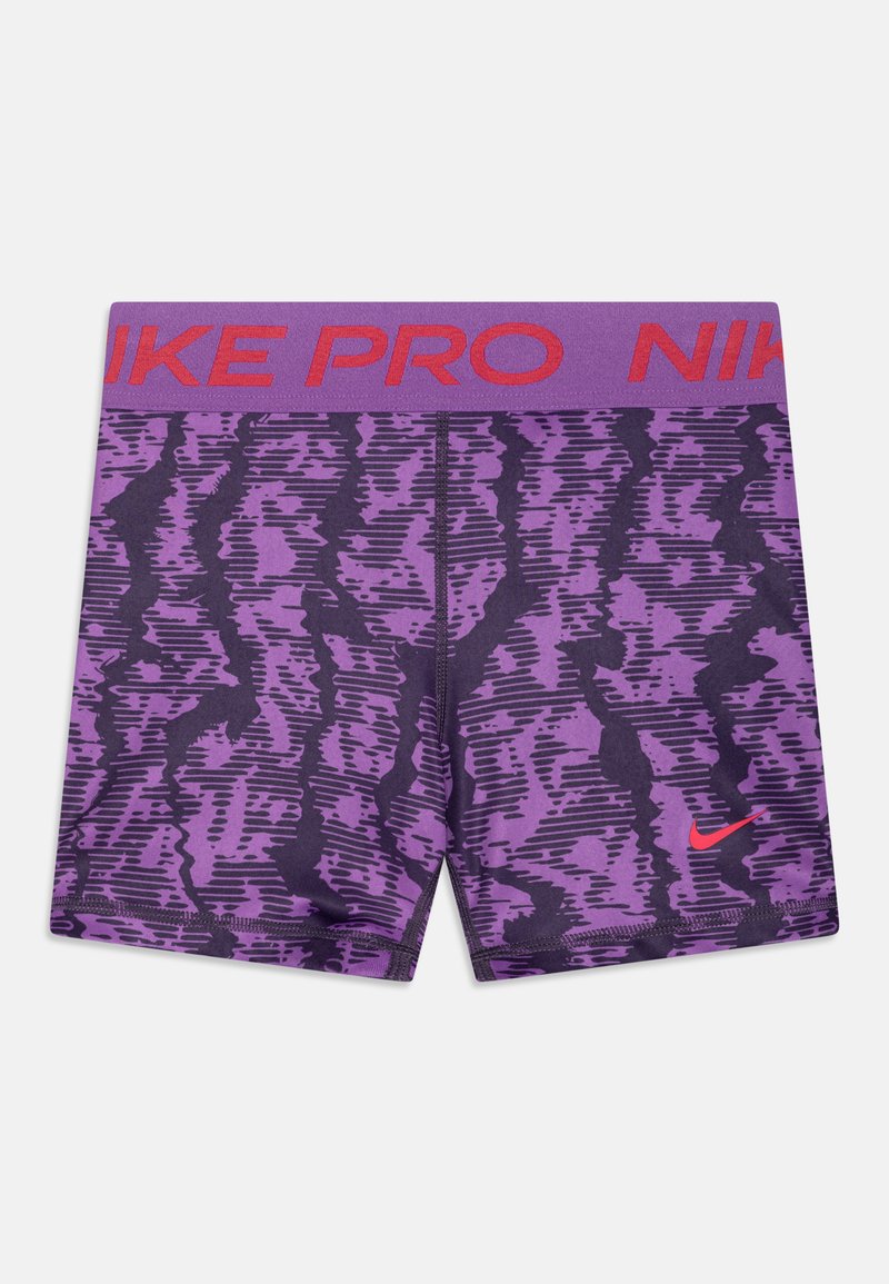 Nike Performance PRO DF SHORT SPORT UNISEX - Tamprės - dark raisin/black raspberry/aster pink