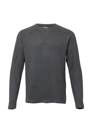 Langarmshirt - dunkelgrau