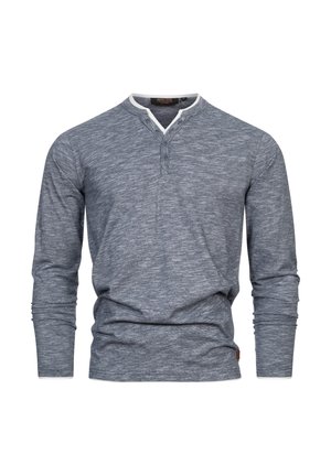 INDICODE JEANS COLESON - Top dugih rukava - navy