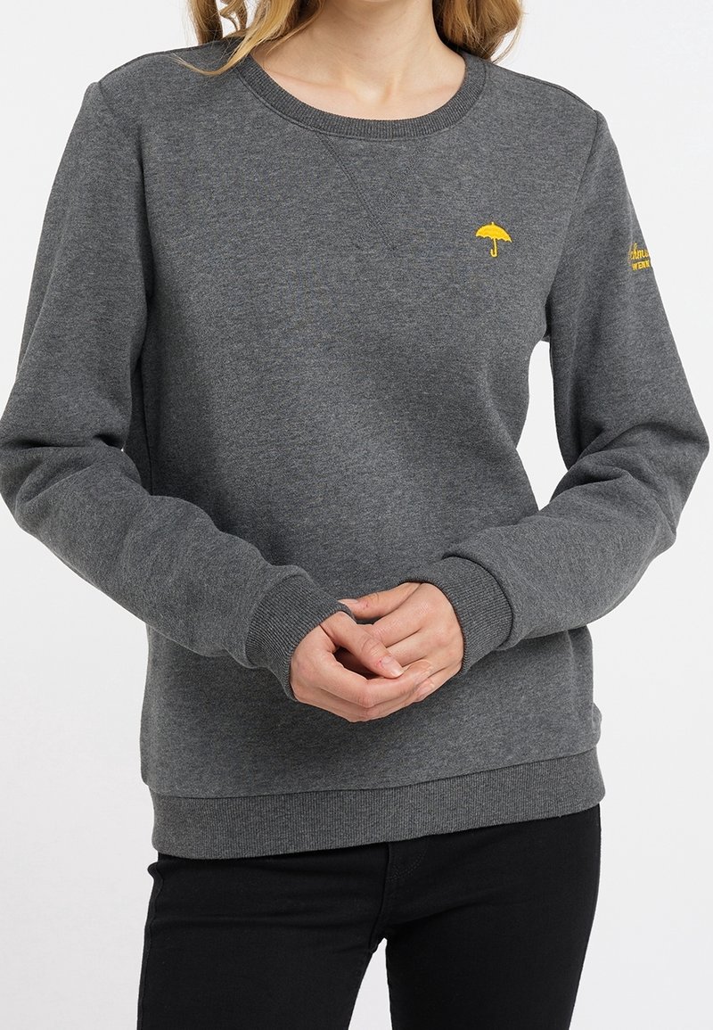 Schmuddelwedda Sweatshirt - mottled grey