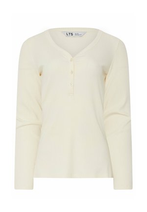 Long Tall Sally, LONG SLEEVE TOPS - T-SHIRT/TOP - Long sleeved top - ivory