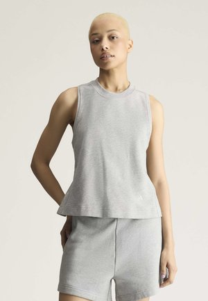adidas by Stella McCartney, LOGO TK - Μπλούζα - medium grey heather/orbit grey