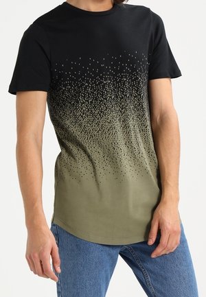 Print T-shirt - black