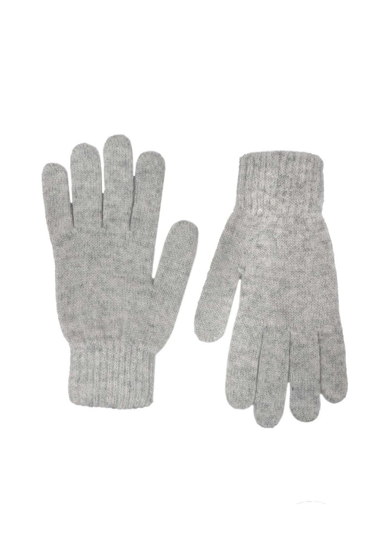 Zwillingsherz Handschoenen - hellgrau