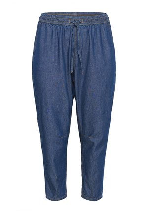 Kaffe Curve LOUISA - Jeans fuselé - dark blue chambray